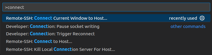 Remote SSH Connection Step 1